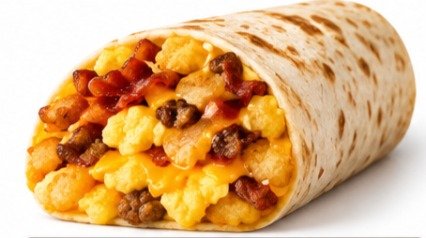 Sonic breakfast menu SuperSONIC Breakfast Burrito